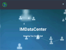 Tablet Screenshot of imdatacenter.com